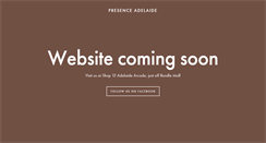 Desktop Screenshot of presenceadelaide.com